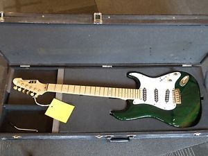 Vintage Schecter stratocaster-style guitar w/ESP neck 90's