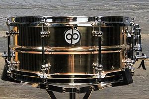 Dunnett Desig2nate 6.5x14 Gergo Borlai Bronze Snare Drum w/ Carrying Bag! - New!