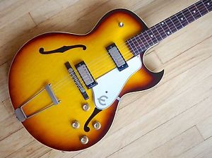 1962 Epiphone Sorrento Vintage Guitar Sunburst E452TD PAF Humbucker w/hc, Gibson