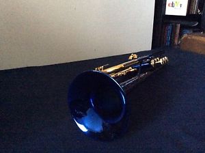 $ALE LARGE BORE! MARTIN COMMITTEE DELUXE ENGRAVING T3465 KIND OF BLUE Bb TRUMPET
