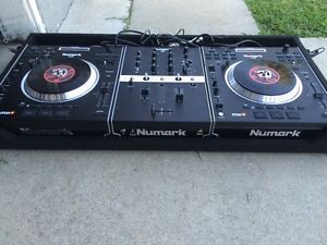 Numark v7 setup with numark x5