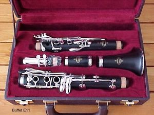 Buffet Campon E11 Wood Clarinet with Nickel Plated keys