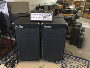2 Vintage Wilder Hand Wired Leslie speaker cabinets & amplifier for Organ Guitar