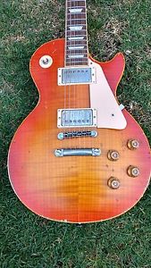 Gibson Les Paul Bill Nash Relic 1959 Conversion Cherry Sunburst with Gibson case
