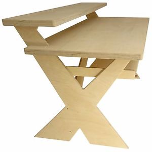 Birch Ply Producer, Composer Desk for full 88 key Electric piano keyboard - X1-D