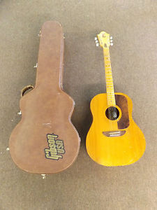 RARE VINTAGE 1970s ERNIE BALL EARTHWOOD DREADNOUGHT ACOUSTIC/ ELECTRIC GUITAR