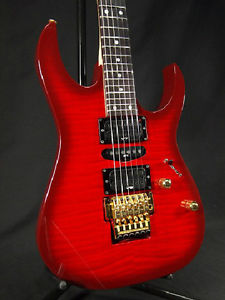 1992 Ibanez RG570 F-serial Fujigen RED Electric Guitar Japan Free Shipping w/SC