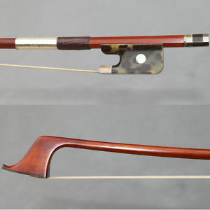 Master Pernambuco Wood Double Bass Bow French Round Stick 730mm 4/4 131.2g