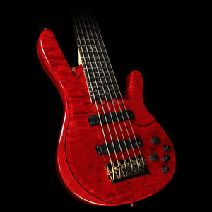 Yamaha TRBJP2 John Patitucci Signature Electric Bass Guitar Translucent Dark Red