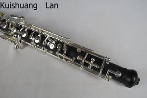 advanced oboe Silver plated C key full-automatic composite wood oboe