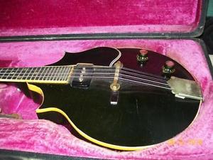 Gibson EM200 Florentine Electric Mandolin 1961 Black Extremely Rare!