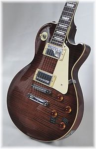 DILLION- MUST SEE  beautiful LP in Tigers eye with an AAAA flame maple top