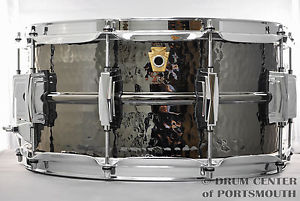 Ludwig Black Beauty Hammered Snare Drum 6.5x14 - LB417K