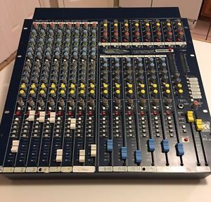 Allen & Heath Mix Wizard Recording Mixer Board WZ20:8:2 W/side mount and manuals