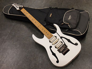 Ibanez 1994 Electric Guitar PGM300 Paul Gilbert Model WHITE [EX] made in Japan