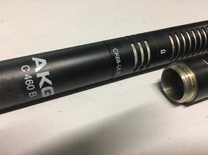 AKG C 460 B microphone  with CK68 ULS shotgun capsule
