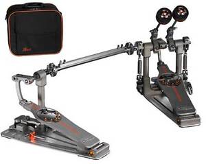 Pearl Demon Drive Double Bass Drum Pedal w/ Case - P3002D