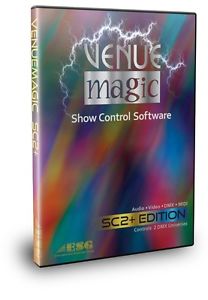 VenueMagic SC2+ Edition Software (2 Universe) VMSC22-SO  Audio Video DMX MIDI