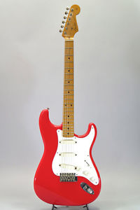 1984-1987 Fender Japan ST54-85LS Fiesta Red Free Shipping