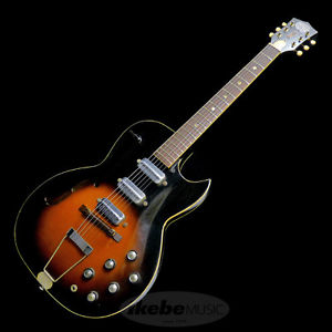 Vintage 1960s KAY Electric Guitar K572 Speed Damon 3PU [Excellent] RARE