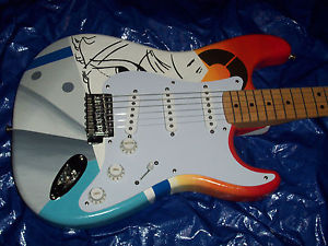 Crash 1 Clapton Fender Stratocaster Guitar Strat MIM Mexican vintage eric mexico