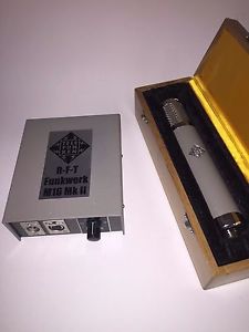 Telefunken M16 Mk11 Tube Mic Power Supply and Microphone & Shockmount