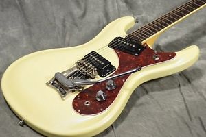 Mosrite Super Custom 65 Pearl White Electric Guitar Free Shipping