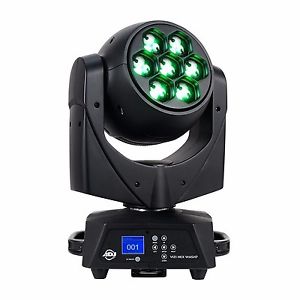 American DJ VIZI HEX WASH 7 LED Moving Head Wash & Spot, get headphones FREE