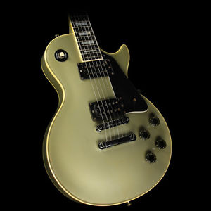 Used 1982 Gibson Les Paul Custom Electric Guitar Silver