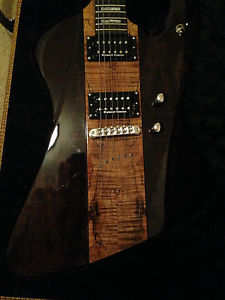 Diamond Hailfire Charcoal Spalted Maple with Hard Case