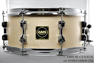 GMS Super Vintage Snare Drum 6.5x14 - SVSDMAWN6514