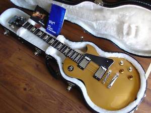 GIBSON LES PAUL JOE BONAMASSA DISCONTINUED STUDIO EDITION GOLDTOP