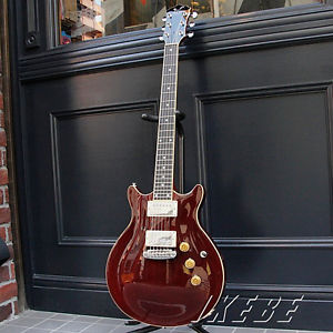 Greco MRn-140 Wine Red Electric Guitar [Excellent] w/ Gig Case from Japan