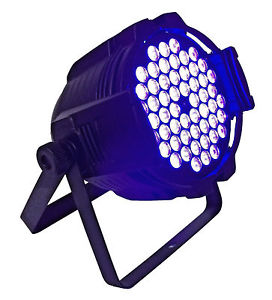 Lumenator LED Par Fixture 54 x 3w UV 10CH Stage Lighting