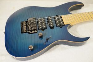 Used! Ibanez Prestige RG2680M Guitar See Thru Blue DiMarzio Pickup Made in Japan
