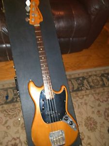 1975 Fender Mustang Bass Guitar--Vintage