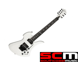 RRP $1400 BC RICH MOCKINGBIRD 7 STRING FLOYD ROSE DUNCAN DESIGN ELECTRIG GUITAR