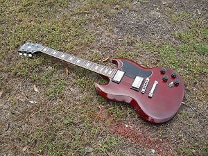 1981 Gibson SG Standard, Players Grade, Exc Player, Cherry, Priced Right, LOOK!