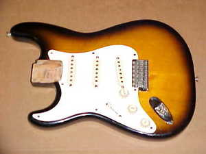 2002 Fender 1957 AVRI Left Hand Stratocaster Loaded Guitar Body 57 Reissue Lefty