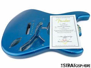 Fender Custom Shop Postmodern Journeyman Relic Stratocaster BODY Strat Aqua MM