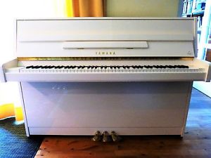 Das neue Jahr wird weiß mit einem Yamaha B1 PWH