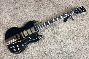 Video! 2014 Gibson SG Limited Edition SGS3 Black with Gold Hardware