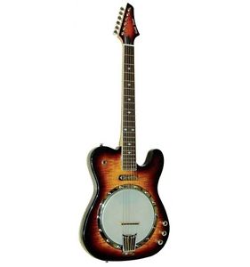 Banjitar Gold Tone ES-Banjitar (+ étui)