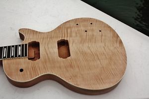 LP body / neck Real flame maple top/cap, Mahogany body les paul project
