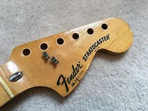 1977 Vintage Fender USA Maple Stratocaster Neck Strat Nice Played Condition 77