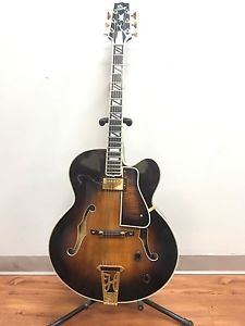 The Heritage Super Eagle Hollow Body guitar with case