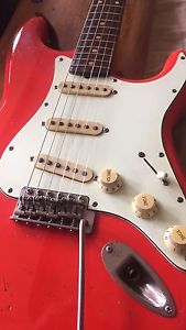 Fiesta Red 62 Stratocaster Relic
