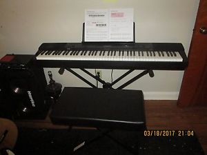 Casio Privia PX-350M 88 Key Digital Piano with Seat, Stand and Pedal