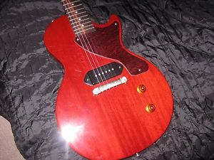 GIBSON LES PAUL JUNIOR-2015.WITH STAGG TAN HARD CASE-MAKE AN OFFER