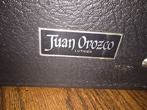 1985 Juan Orozco Classical Guitar with original case, Spain